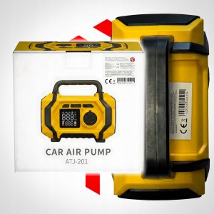 Kompresor samochodowy ZAM Kompresor Samochodowy Sprężarka powietrza 10 bar Duży tłok Powerbank 3