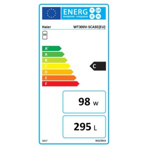 Bojler Haier Haier WT300VSCA3E | Enameled water heater 300L with integrated 2500W electric heater and 2.5m2 heat exchanger 3