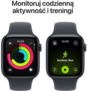Smartwatch Apple Watch SE 3 GPS 40mm Midnight Alu Sport S/M Granatowy (MEH94RK/A) 6