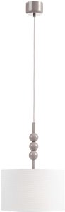 Lampa wisząca Beliani LOKY Metal Beżowy 5