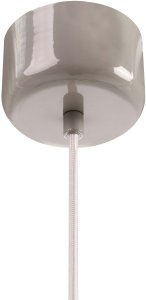 Lampa wisząca Beliani LOKY Metal Beżowy 8