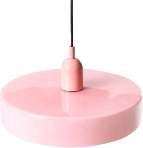 Lampa wisząca Beliani PAALA Szkło Różowy 7