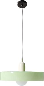 Lampa wisząca Beliani PAALA Szkło Miętowy 5