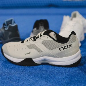 Buty Padelowe NOX AT10 Pro Silver Birch/Black 45 7
