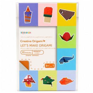 Lean Kolorowy Zeszyt z Origami Dla Dzieci Zwierzęta Poziomy Trudności 30 Arkuszy EDUKAMP 5