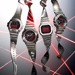 Zegarek EDIFICE Casio G-Shock GM-5600YRA-8ER 200m srebrny 7