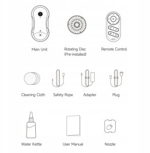 Robot do mycia okien Xiaomi DDC55 Pro 8