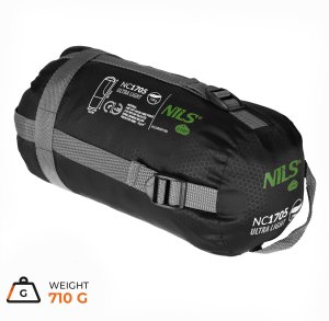 Nils Extreme NC1705 Śpiwór Ultra Light czarno-zielony Nils Camp 8