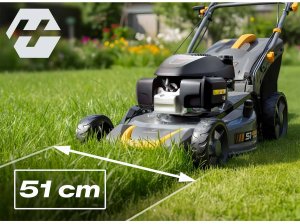 Kosiarka spalinowa Humberg Kosiarka spalinowa z napędem 51 cm 70 l Honda 202cc 5,7KM + olej Humberg HM-603 2