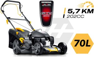 Kosiarka spalinowa Humberg Kosiarka spalinowa z napędem 51 cm 70 l Honda 202cc 5,7KM + olej Humberg HM-603 7