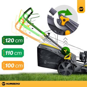 Kosiarka spalinowa Humberg Kosiarka spalinowa z napędem 51 cm 70 l Honda 202cc 5,7KM + olej Humberg HM-603 10