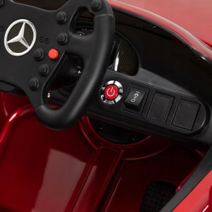 Activeshop Fotel fryzjerski dziecięcy samochodzik Gabbiano Mercedes 6