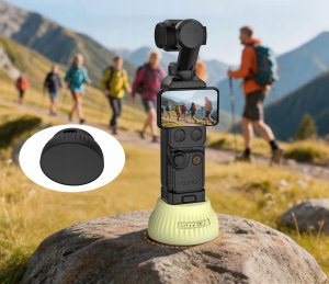 SunnyLife Podstawa Stojak Uchwyt Samoprzylepny Do Dji Osmo Pocket 3 4 Biurko Samochód / Op4-dz166-d 5