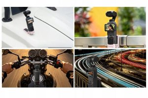 SunnyLife Uchwyt Magnetyczny Adapter Mocowanie Na Magnes 1/4" Do Dji Osmo Pocket 3 4 / Op4-zj153-p 3