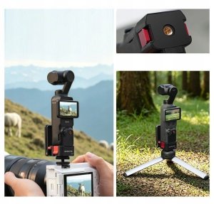 SunnyLife Uchwyt Magnetyczny Adapter Mocowanie Na Magnes 1/4" Do Dji Osmo Pocket 3 4 / Op4-zj153-p 5