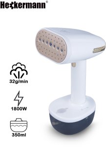 Parownica do ubrań Heckermann żelazko parowe 1800W 350ml LC206 Steamer z regulacją 2