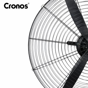 Termowentylator Cronos Wentylator ścienny z pilotem Cronos 50cm Czarny Wiatrak na ścianę cichy mocny 11