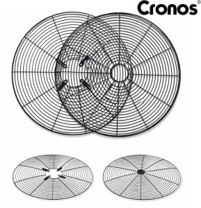 Termowentylator Cronos Wentylator ścienny z pilotem Cronos 50cm Czarny Wiatrak na ścianę cichy mocny 13