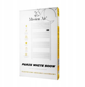 Grzejnik łazienkowy Mission Air PARIS 500W White 2