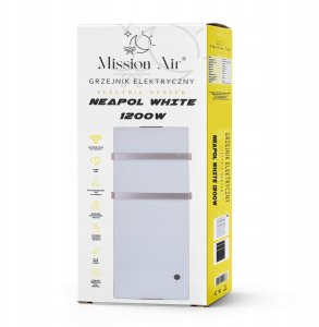 Grzejnik Mission Air Grzejnik konwektorowy NEAPOL 1200W WiFi White 5