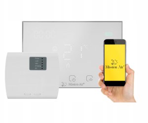 Mission Air Regulator programowalny GEMINI White WiFi 5