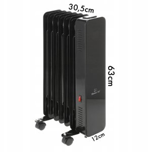 Grzejnik Mission Air Grzejnik olejowy OSLO 1500W Black WiFi 2