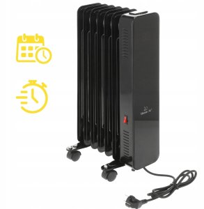 Grzejnik Mission Air Grzejnik olejowy OSLO 1500W Black WiFi 3