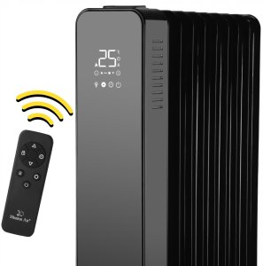Grzejnik Mission Air Grzejnik olejowy OSLO 2000W Black WiFi 7