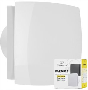 Wentylator Mission Air łazienkowy Windy 100 S Biały 3