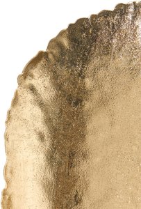 Beliani 2 świeczników wiszących FEIJO Metal 44 cm Złoty (600396) 4