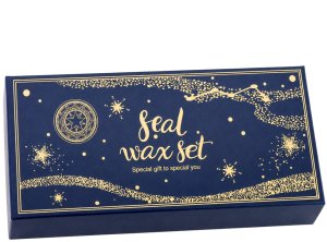 LeanToys Zestaw Do Pieczęci Woskowych Stempel Wosk Lakowy Do Ozdabiania 9