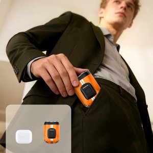 Golarka Xiaomi Golarka maszynka do golenia elektryczna 400mAh IPX7 - pomarańczowa Golarka maszynka do golenia elektryczna 400mAh IPX7 - pomarańczowa 8