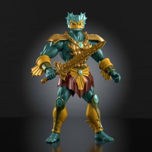 Figurka Mattel He-Man Masters of the Universe Tryton Mer-Man 15 cm + akcesoria JHK02 6