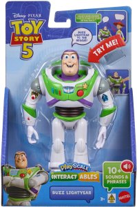 Figurka Mattel Toy Story 5 PlayScale Interactables Buzz Astral (JKV26) 2
