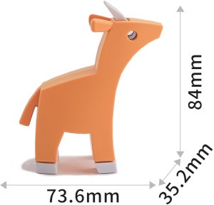 HalfToys Figurki magnetyczne 3D Half Toys - Rodzina safari Impala i Gnu 13