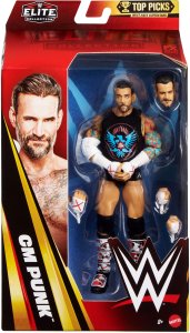 Figurka Mattel WWE Elite Collection Top Picks CM Punk (JHV13) 2