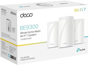 Router TP-Link TP-Link Deco BE65 Pro Wi-Fi 7 Mesh System BE9300 5G 2.5G USB 3.0 3-pak 4