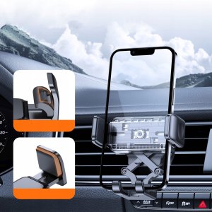 Joyroom Uchwyt samochodowy na telefon Joyroom JR-ZS283 do kratki nawiewu - czarny 3