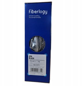 Fiberlogy Filaments ASA czarny 1kg 3S-ASA-BLACK-100-175 4