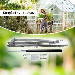 Garden King System do otwierania okien w szklarni automatyczny otwieracz okien szklarniowych 3