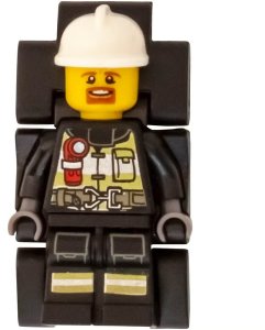 LEGO Strażak zegarek dziecięcy 8021209 regulowany pasek 9