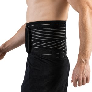 Renew Force Pas lędźwiowo podtrzymujący Pulsaar Active z węglem bambusowym i germanium czarny 2XL 3
