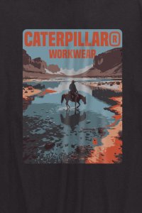 Carhartt Koszulka Caterpillar Workwear BLACK 2