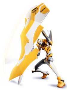 Figurka Ancers sa de rosa collec BLOKEES EVANGELION ACTION EDITION - EVANGELION PROTO TYPE 00' 3