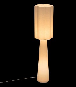 Lampa podłogowa Atmosphera Lampa podłogowa BLANCA, Ø 28 x 124 cm, beżowa 2