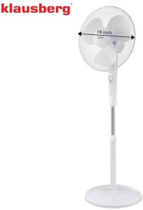 Termowentylator Klausberg Wentylator stojący z pilotem 50w klausberg 11