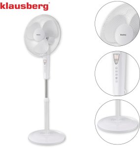 Termowentylator Klausberg Wentylator stojący z pilotem 50w klausberg 12