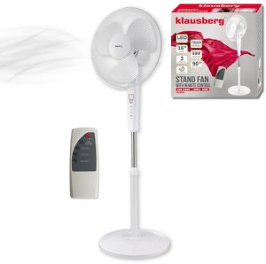 Termowentylator Klausberg Wentylator stojący z pilotem 50w klausberg 3
