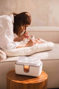 Momini WarmWipes biały - Mitro podgrzewacz Warm.Wipes 5