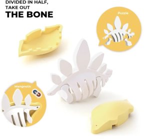 HalfToys Magnetyczne figurki dinozaurów 3D rodzina - Half Toys 3+ EDUKAMP 11